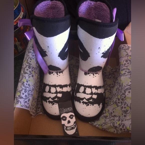 Iron Fist Mistfits Fugly Boots🖤💜💀BNIB NEVER WORN VINTAGE IN MINT CONDITION!SOLD - Picture 11 of 12